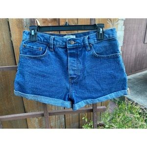 high waisted shorts